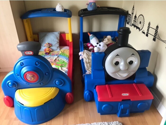 thomas the tank engine plastic bed